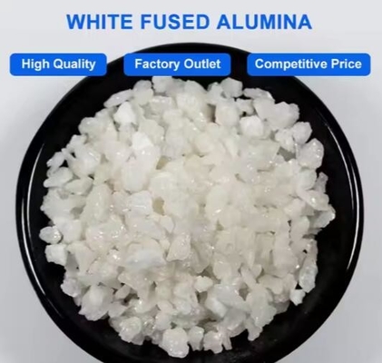 Amigable con el medio ambiente Alumina fundida blanca de alta pureza WFA 99% Óxido de aluminio Corindón con polvo de carburo de silicio