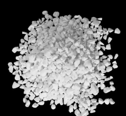 Materia prima refractaria Corindón blanco Alumina tabular para aplicaciones en refractarios