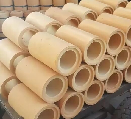 Cristales de fundición refractarios de alta resistencia de aluminio refractarios de boquilla porosa