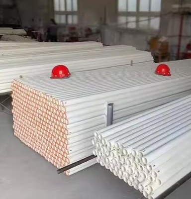 Tubo cerámico refractario de alta temperatura 99% Al2o3 de alumina Roller cerámico para horno cerámico