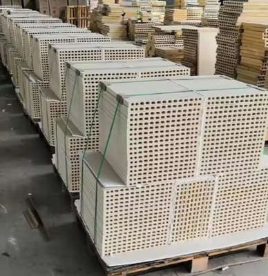 Alta estabilidad térmica Cordierite Mullite Slab Estantes de horno para muebles de horno cerámico
