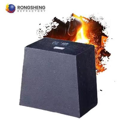 Carbón de alta pureza ladrillo anticorrosión aluminio magnesio ladrillo de carbono refractario ladrillos de carbono para cuchara de acero