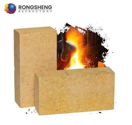 Alta calidad 48-90% Al2O3 Alumina Silica ladrillo de fuego 230*114*65mm ladrillos refractarios de alta alumina para el techo del horno de arco eléctrico