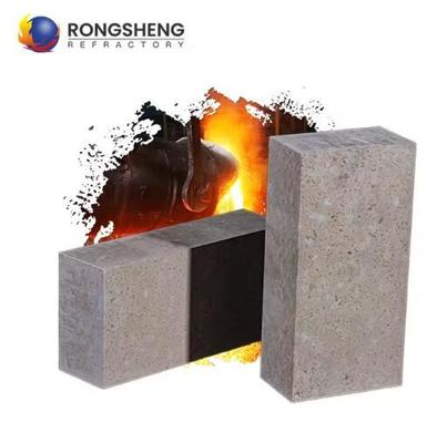 Revestimiento de hornos industriales de alta alumina Materiales refractarios de zirconio Resistencia a la corrosión ladrillos refractarios de zirconio