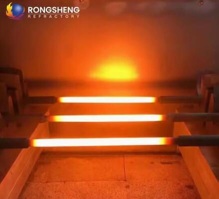 China Fabricante Rod de calentador de carburo de silicio Sic Elementos de calefacción de horno eléctrico utilizados en hornos de alta temperatura