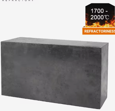 China Precio de fábrica ladrillo de magnesita de carbono de alta calidad horno de fusión de hierro almacenado ladrillos refractarios de magnesia de carbono