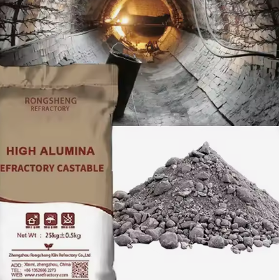 Materiales de revestimiento refractarios de alta alumina para hornos de arco eléctrico