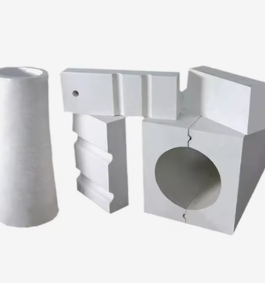 Ladrillos de revestimiento refractario de ladrillo de mullita de corindón con alto contenido de alúmina Rongsheng para horno de vidrio, horno de cemento y industria siderúrgica