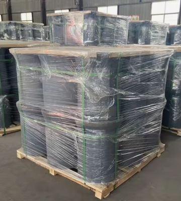 Suministro de fábrica Gran crisol Sic 50kg 350kg Pot de carburo de silicio Sagger Crisol de carburo de silicio para fundir hierro fundido