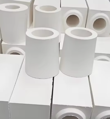 ladrillos refractarios resistentes a los golpes térmicos de alta resistencia ladrillos de corindón mullite para hornos industriales