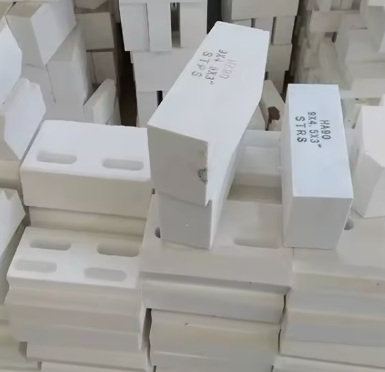 Alta pureza de aluminio fundido Corindón mullite ladrillo de alta temperatura horno de horno Corindón mullite ladrillos refractarios