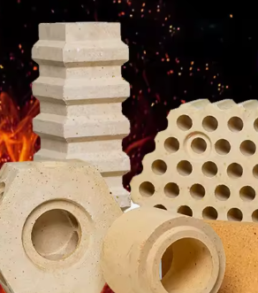 Rongsheng ladrillo de aluminio de alta temperatura refractario resistente a los choques térmicos ladrillos de aluminio de silicato de fuego para alto horno