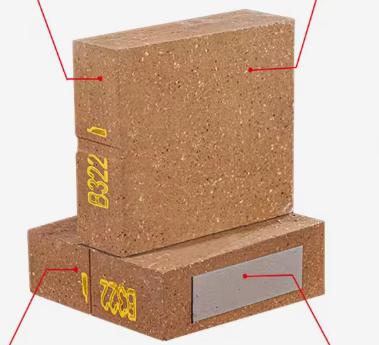 Rongsheng Refractario Magnesio Hierro Spinel ladrillo Alta refractividad 1800 ° C Magnesia Alumina Spinel ladrillos para horno de cemento