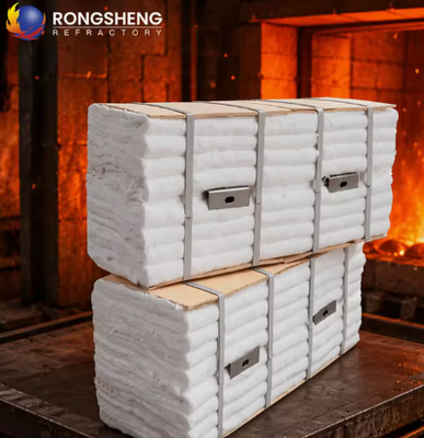 Módulo de Fibra Refractaria de Alta Temperatura 1430 Aislamiento Térmico Módulos de Fibra Cerámica de Silicato de Aluminio para Horno Caldera